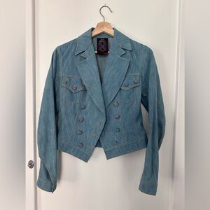 John Galliano SS 2001 Vintage Denim Jacket Vintage
